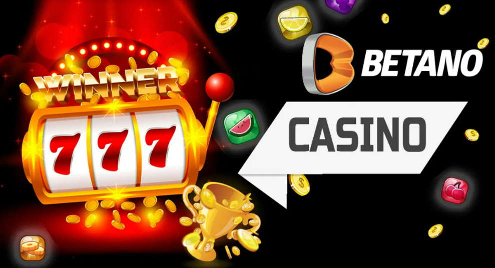 Betano Casino tela inicial com uma xícara e máquinas caça-níqueis.